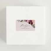 "Fleur" - Wedding Favor Stickers in Blush by Lori Wemple - In use