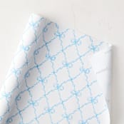 "ribbon bow drawing" - Wrapping Paper Roll in Powder by Cass Loh