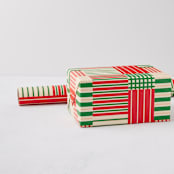 "Patchwork" - Wrapping Paper Roll in Festive by Ellen Schlegelmilch