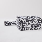 "Nola" - Wrapping Paper Roll in Ink by Ilze Lucero