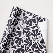 "Nola" - Wrapping Paper Roll in Ink by Ilze Lucero