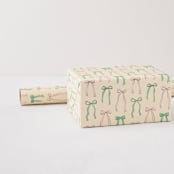 "Pastel Bow" - Wrapping Paper Roll in Sweets by Cass Loh