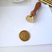 "Setting Roots- 25mm Wax Seal Stamp" - Wax Seal Stamps in brass by Inkspiringletters