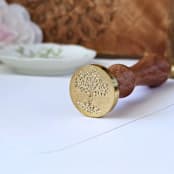 "Setting Roots- 25mm Wax Seal Stamp" - Wax Seal Stamps in brass by Inkspiringletters