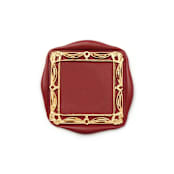 "Antique Frame Wax Seal Stamp" - Wax Seal Stamps in gold by misterrobinson