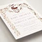 "Little Bebe" - Customizable Foil-pressed Baby Shower Invitations in Green by Petra Kern.