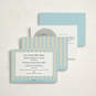 "Soda Shoppe" - Customizable Baby Shower Invitations in Blue by Morgan Kendall.
