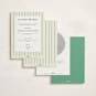 "Bloomy Baby" - Customizable Baby Shower Invitations in Blue by Ana Sharpe.