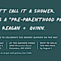 "Classic Display Shower" - Customizable Bridal Shower Insert Cards in White by Minted.