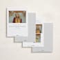 "Graduate Collage" - Customizable Foil-pressed Graduation Announcements in White by Orasie.