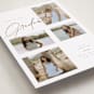 "Graduate Collage" - Customizable Foil-pressed Graduation Announcements in White by Orasie.