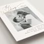 "The Wedding" - Customizable Foil-pressed Wedding Thank You Cards in White by Kaydi Bishop.