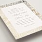 Gilded Henna Foil-Pressed Wedding Invitations by Mansi Verma