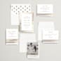 Gilded Henna Foil-Pressed Wedding Invitations by Mansi Verma