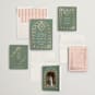 "Princess" - Customizable Foil-pressed Wedding Invitations in Green by Claudia Orengo.