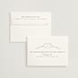 "Delicate Vine" - Customizable Foil-pressed Wedding Invitations in Black by Susan Moyal.