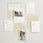 "Scripted Elegance" - Customizable Wedding Invitations in White by Ana de Sousa.