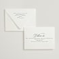 Gilded nouveau frame Foil-Pressed Wedding Invitations by Ana de Sousa