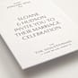 Elegant Rehearsal Dinner Invitations by Laura Hamm