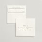 "Alento" - Customizable Wedding Invitations in Blue by Pati Cascino.
