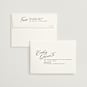 "Adriana" - Customizable Save The Date Postcards in White by Hooray Creative.