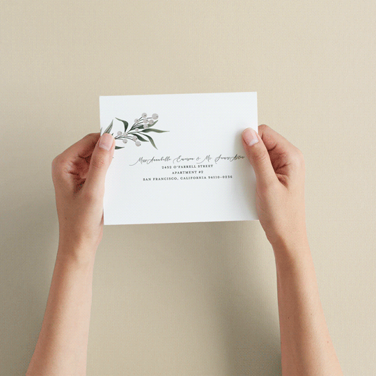 "Wedding Whisper" - Savvy Wedding Invitations in Lilac by Chris Griffith - How it works