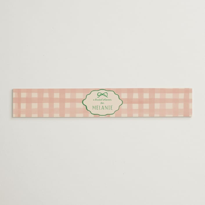 "Lemonade" - Bridal Shower in Strawberry Matcha by Vera Lim - Front