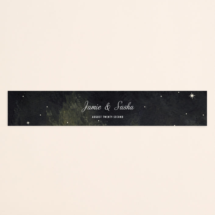 "Starry, Starry Night" - Belly Bands in Shadow by Elly - Assembled with Invitation