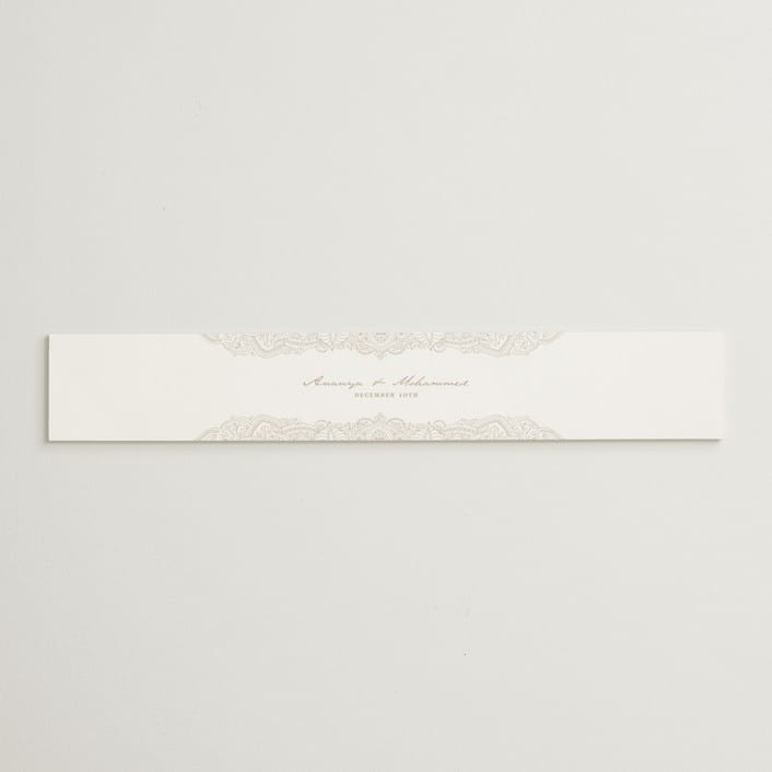 "Extravagant" - Belly Bands in Natural by Jessie Steury - Assembled with Invitation