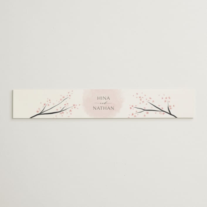 "Cherry Blossoms" - Belly Bands in Cherry Blossom by Stephanie Hawkes - Assembled with Invitation