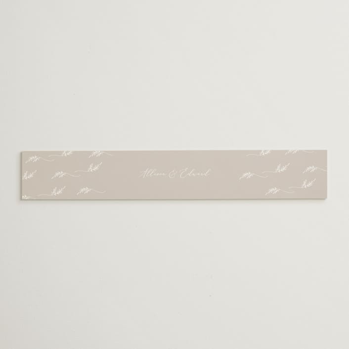 "So Inlove" - Belly Bands in Cloud by Jhudy - Assembled with Invitation