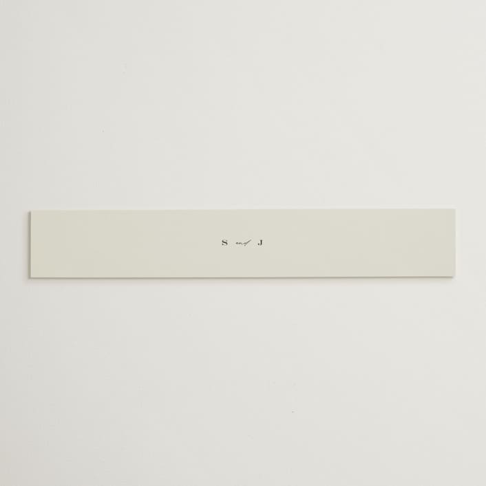 "Softly Swept" - Belly Bands in Ivory by Carolyn Nicks - Assembled with Invitation