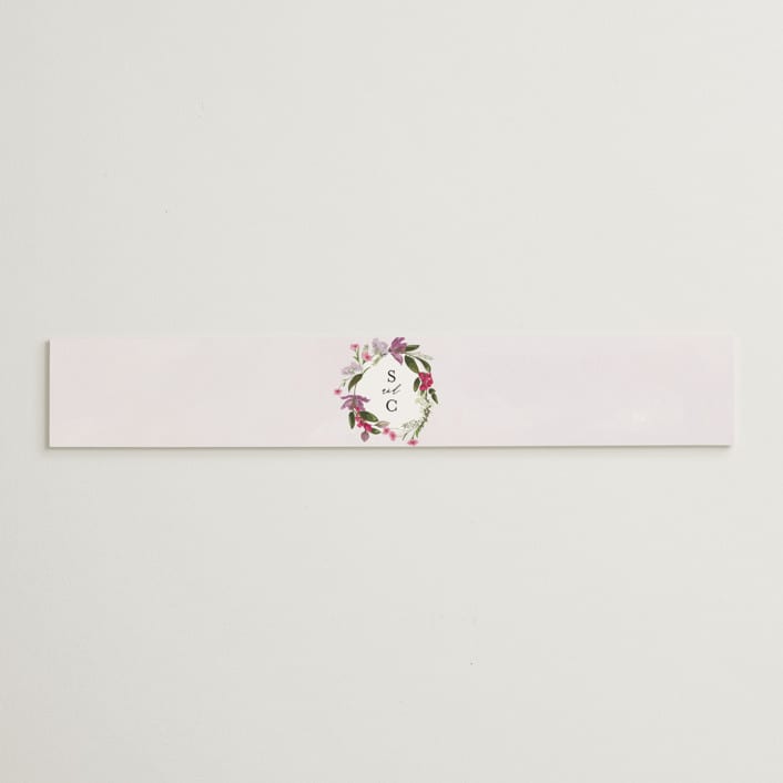 "Gather" - Belly Bands in Lilac by Susan Moyal - Assembled with Invitation