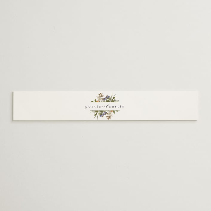 "Pressed Garden" - Belly Bands in Fall by Grace Kreinbrink - Assembled with Invitation