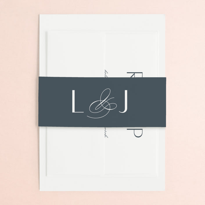 "Regal" - Belly Bands in Marine by Lauren Chism - Assembled with Invitation
