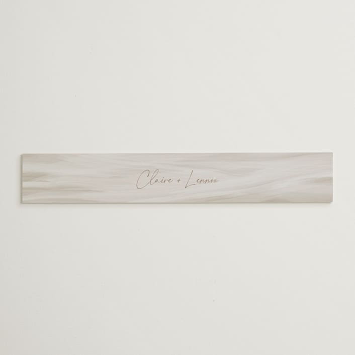 "Full Photo" - Belly Bands in Chiffon by Orasie - Assembled with Invitation