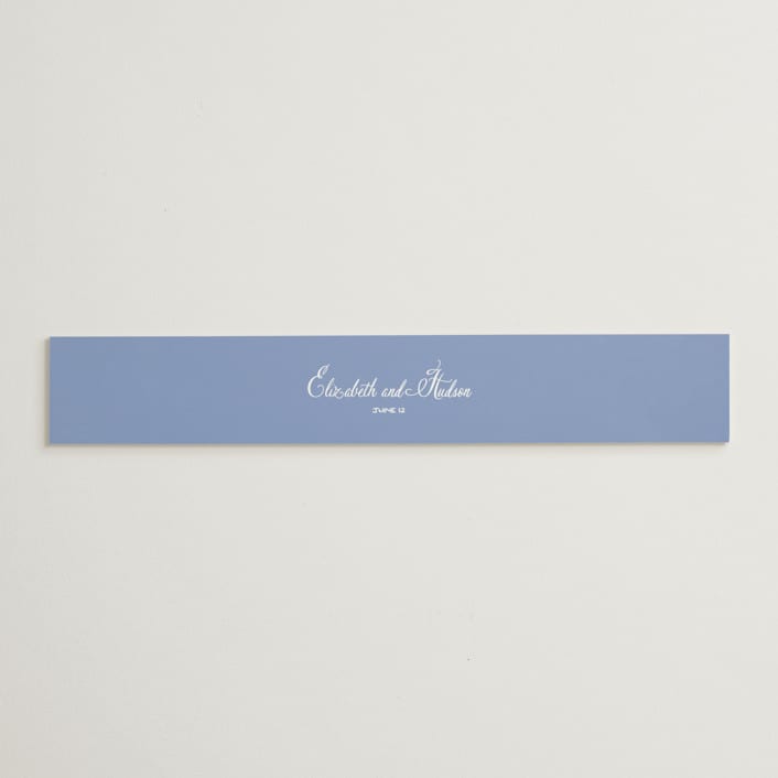 "Sweethearts" - Belly Bands in Periwinkle by Design Lotus - Assembled with Invitation