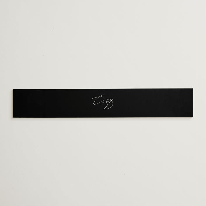 "graceful" - Belly Bands in Onyx by Jennifer Postorino - Assembled with Invitation