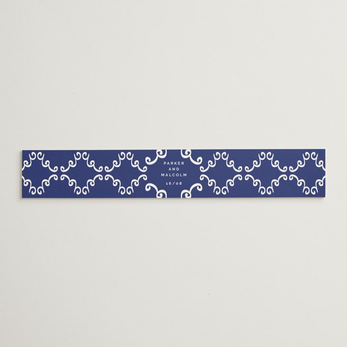 "Santorini" - Belly Bands in Cerulean by Zani van Zyl - Assembled with Invitation