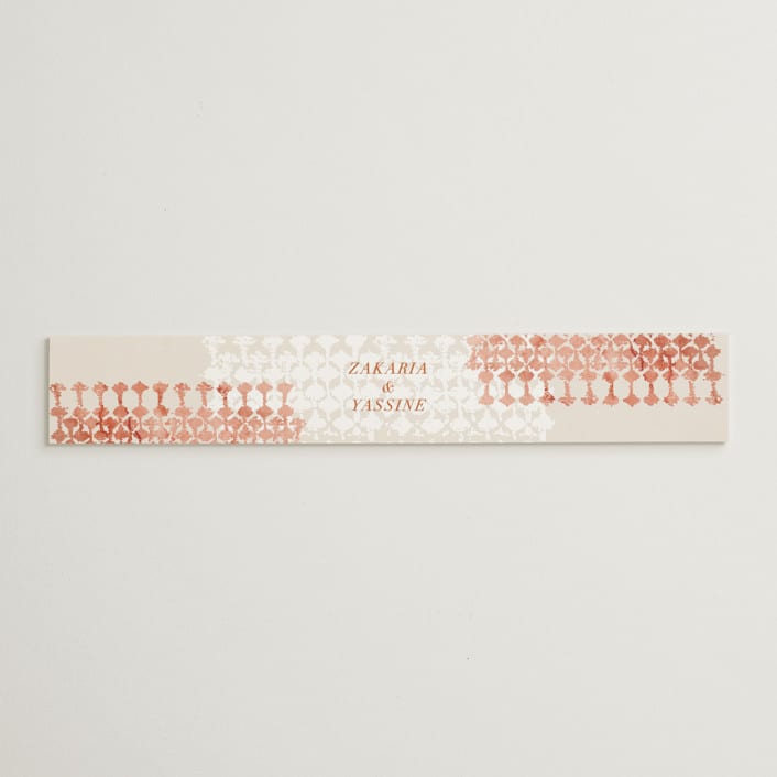 "Moroccan Jewel" - Belly Bands in Sepia Sunset by Zhay Smith - Assembled with Invitation