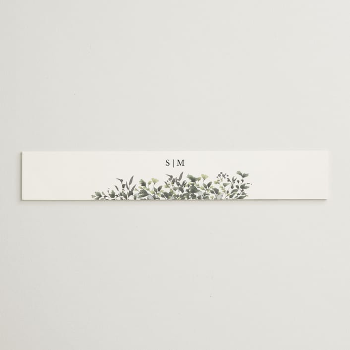 "Forever in Love" - Belly Bands in Ivy by Hannah Williams - Assembled with Invitation
