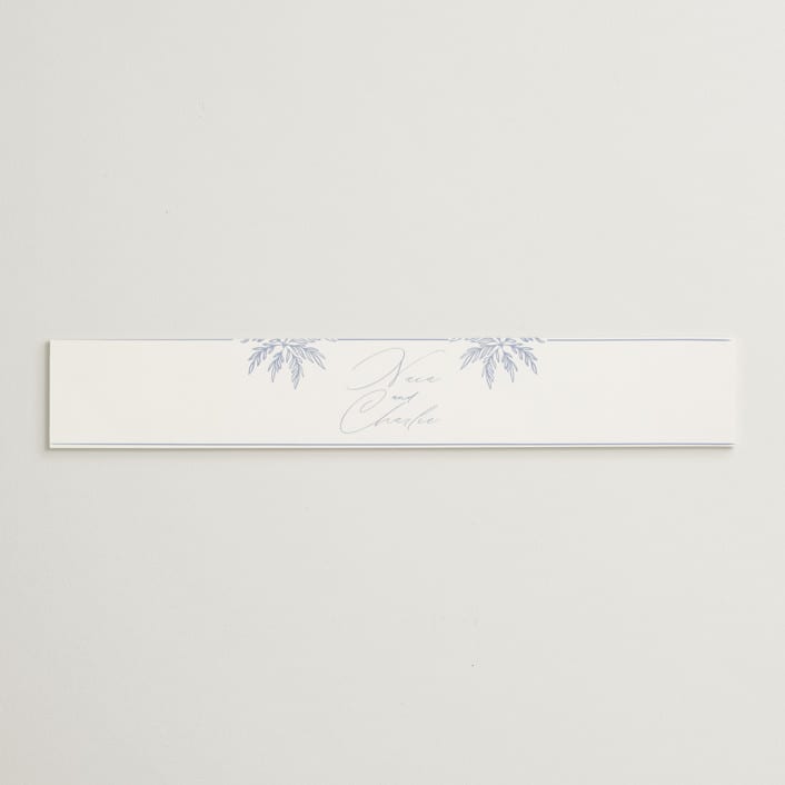 "Ocean Dreams" - Belly Bands in Pale Cerulean by Sabrin Deirani - Assembled with Invitation
