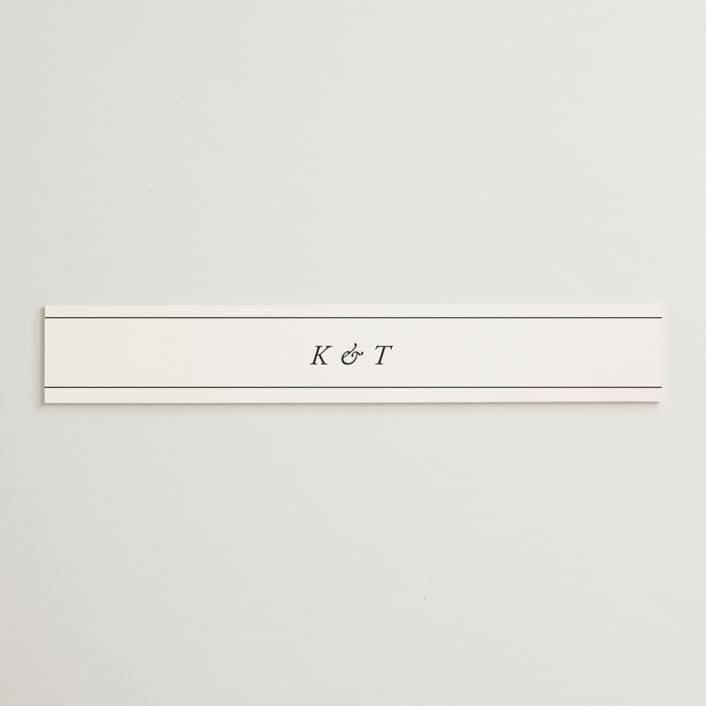 "Story Line" - Belly Bands in Snow by Kimberly FitzSimons - Assembled with Invitation