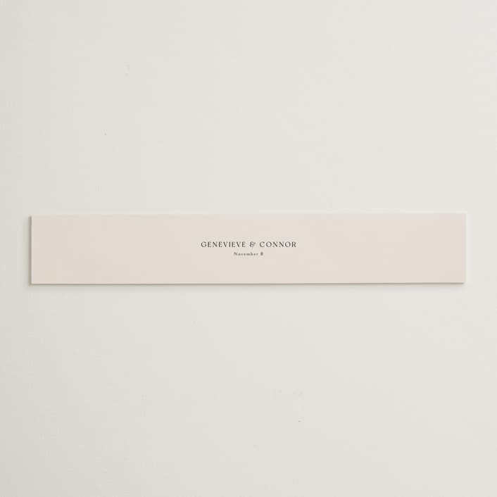 "Genevieve" - Belly Bands in Cream by Sandra Picco Design - Assembled with Invitation