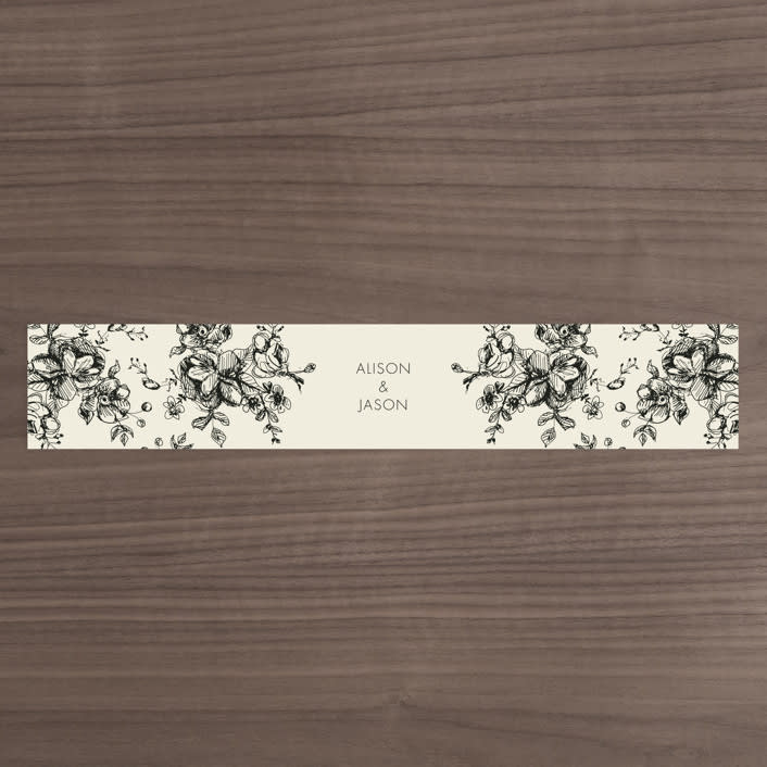 "Elegance Illustrated" - Belly Bands in Beige by Phrosné Barwood - Assembled with Invitation