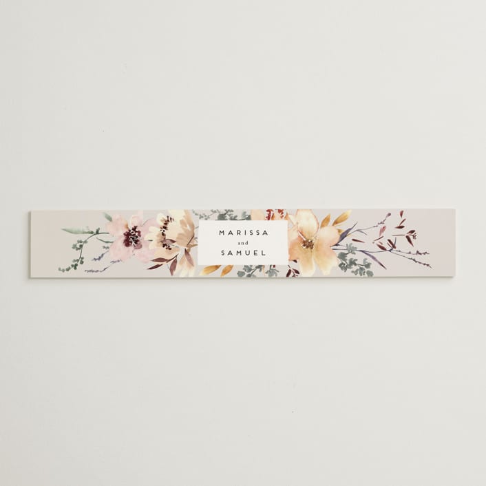 "Sonnet" - Belly Bands in Almond by Petra Kern - Assembled with Invitation