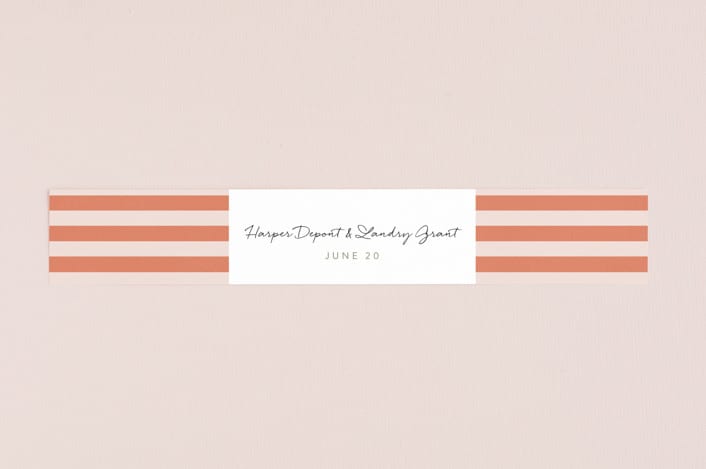 "Spring Blooms" - Belly Bands in Blush by Susan Moyal - Assembled with Invitation