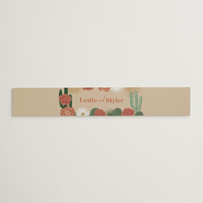 "boho desert" - Belly Bands in Sand by Cass Loh - Assembled with Invitation