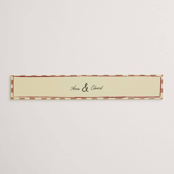 "Love Rests in a Garden" - Belly Bands in Oat by Helena Vitto - Assembled with Invitation