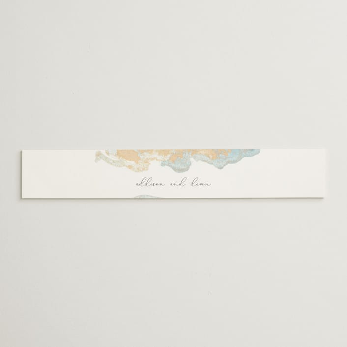 "My tenderness" - Belly Bands in Topaz by Helen Halik - Assembled with Invitation